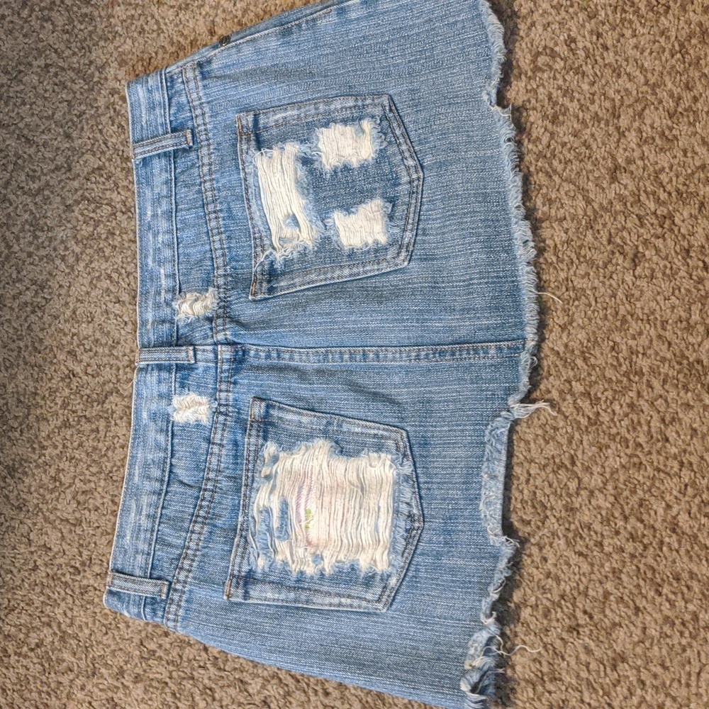 Denim Mini Y2k Skirt - Picture 4 of 5